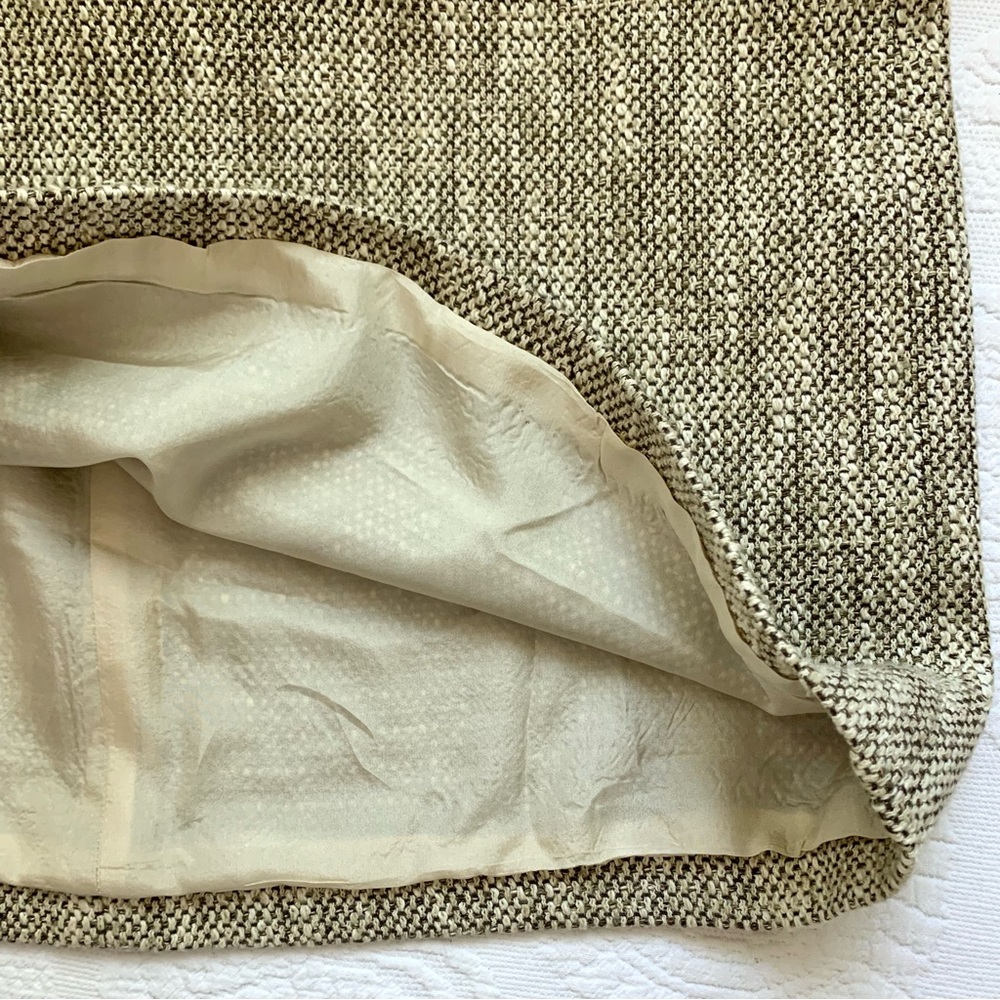 MaxMara Tweed Sleeveless Shift Dress with pockets US 14 - Picture 7 of 16